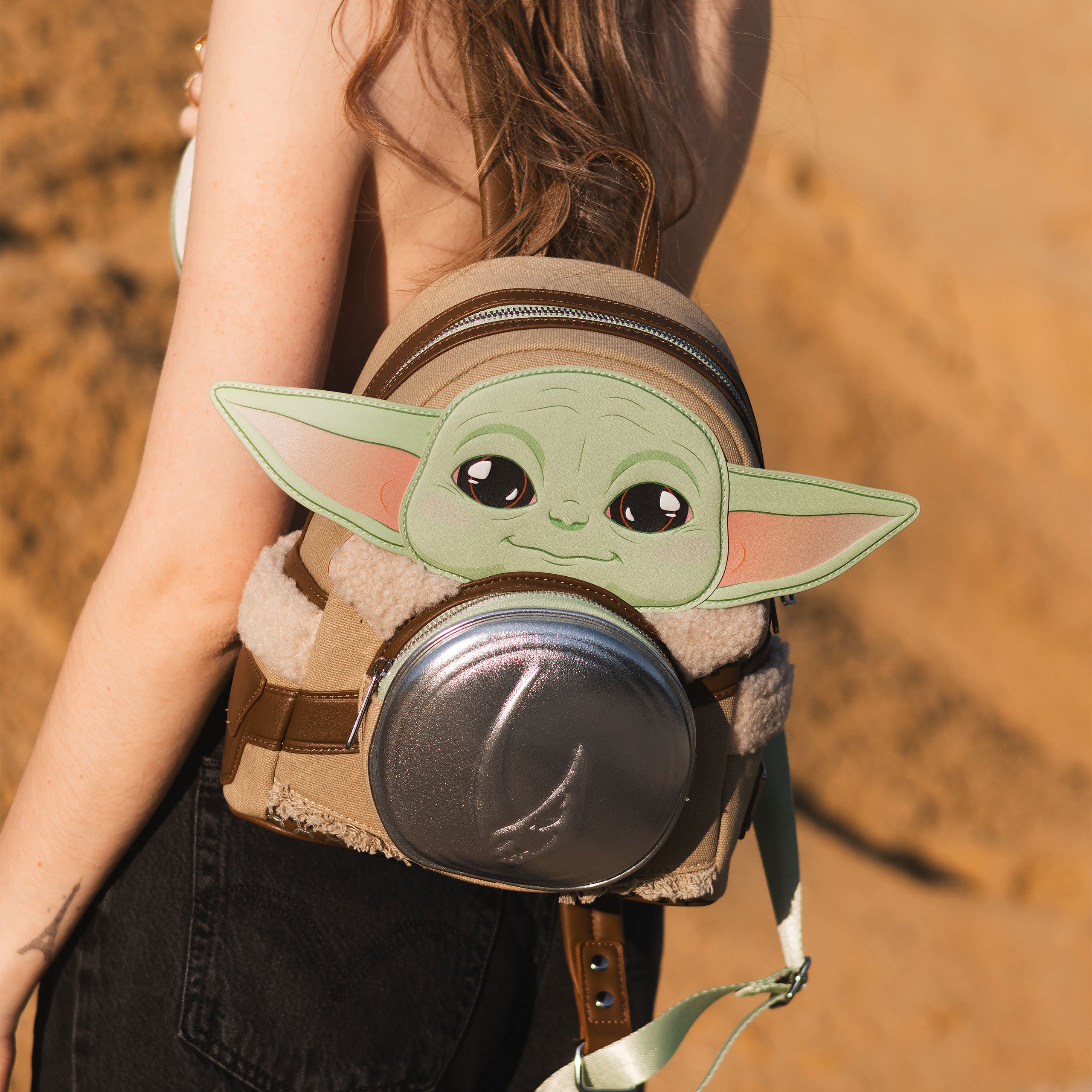 Grogu Sherpa Mini Backpack - Star Wars The Mandalorian – Elbenwald