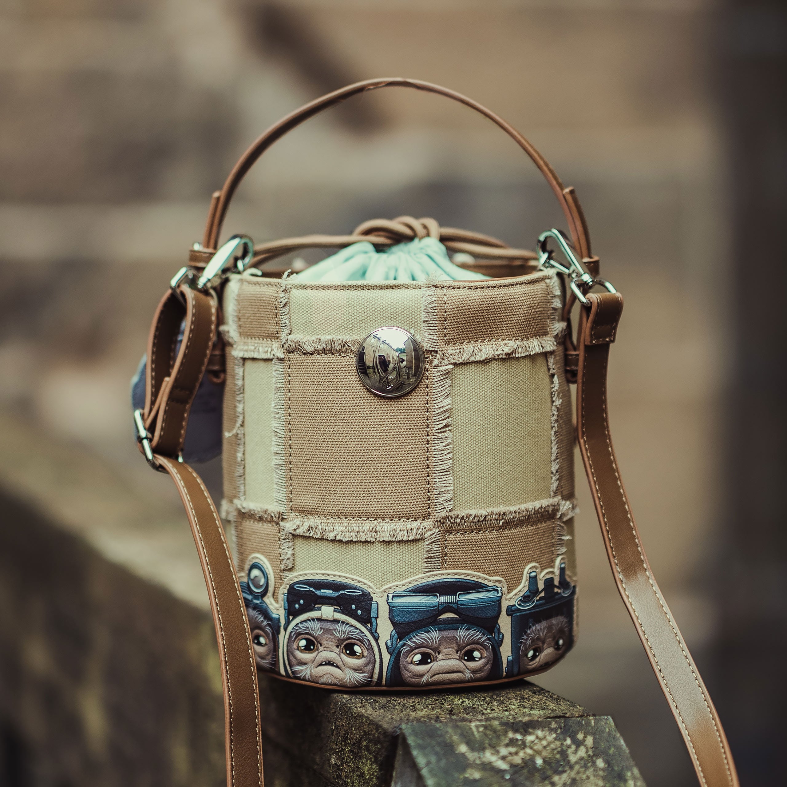Grogu and Anzellan Crossbody Bag - Star Wars The Mandalorian