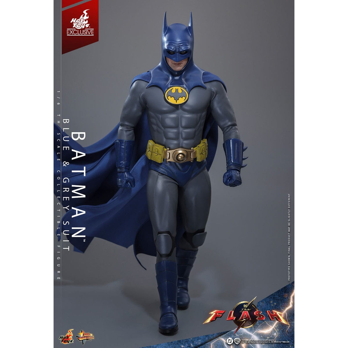Product image The Flash - Batman Masterpiece Action Figure 1:6 Blue & Grey Suit Limited Edition