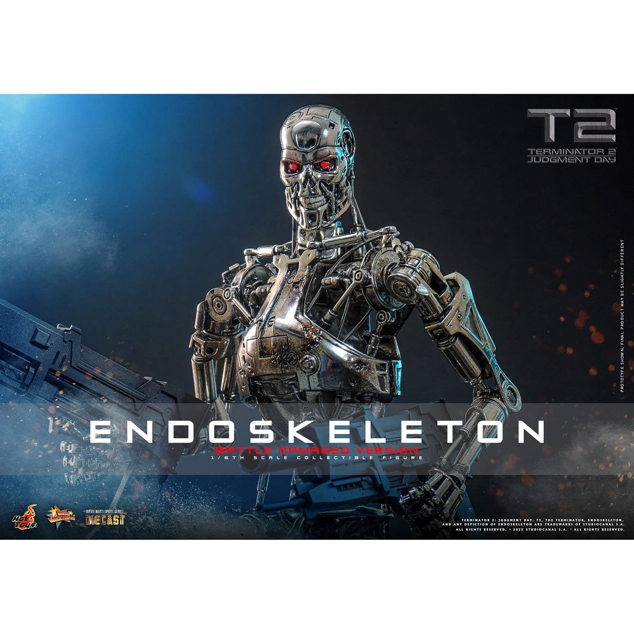 Terminator – Endoskeleton Masterpiece Action Figure 1:6 Battle