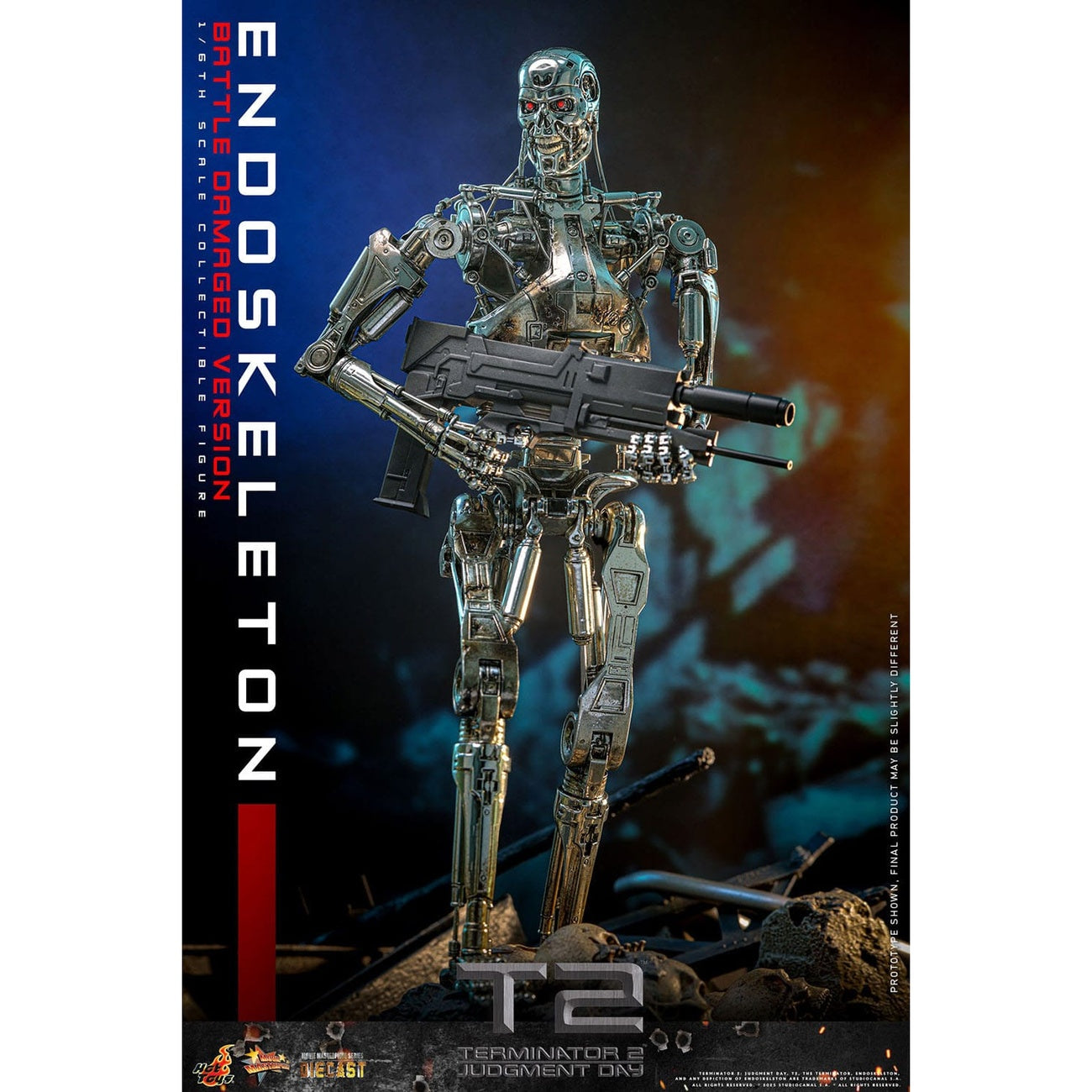Terminator – Endoskeleton Masterpiece Action Figure 1:6 Battle