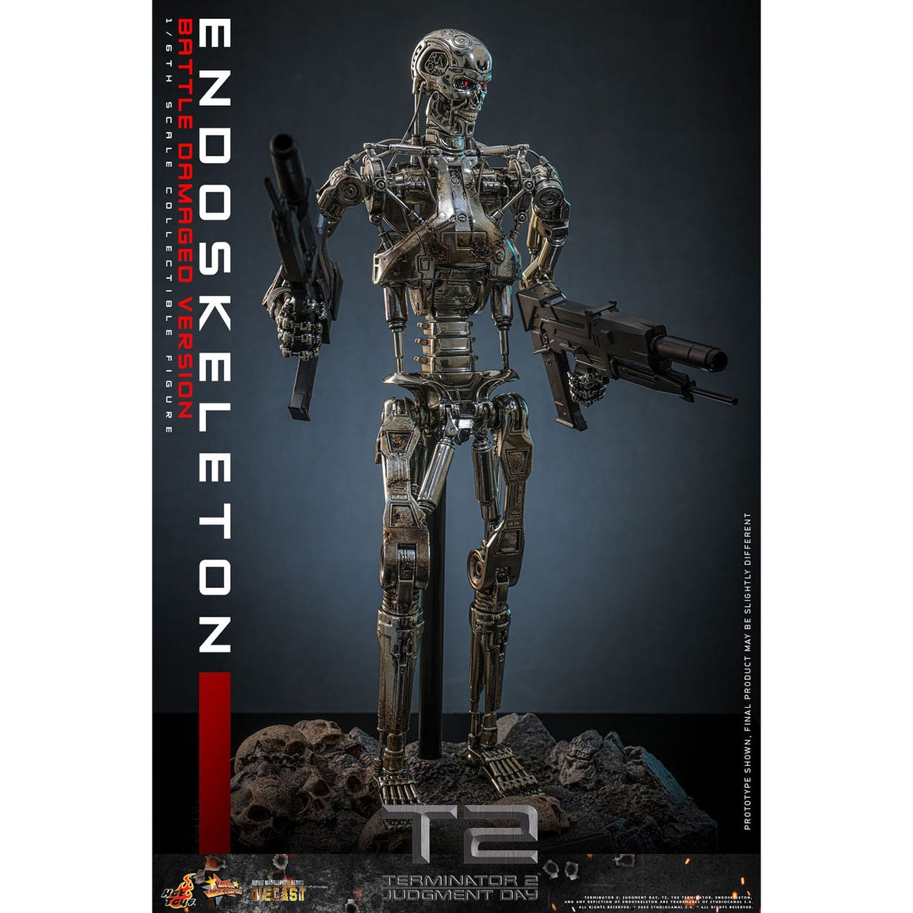 Terminator – Endoskeleton Masterpiece Action Figure 1:6 Battle