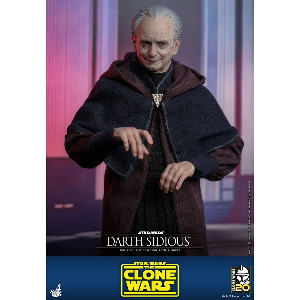 Product image Star Wars: The Clone Wars - Darth Sidious Action Figure 1:6