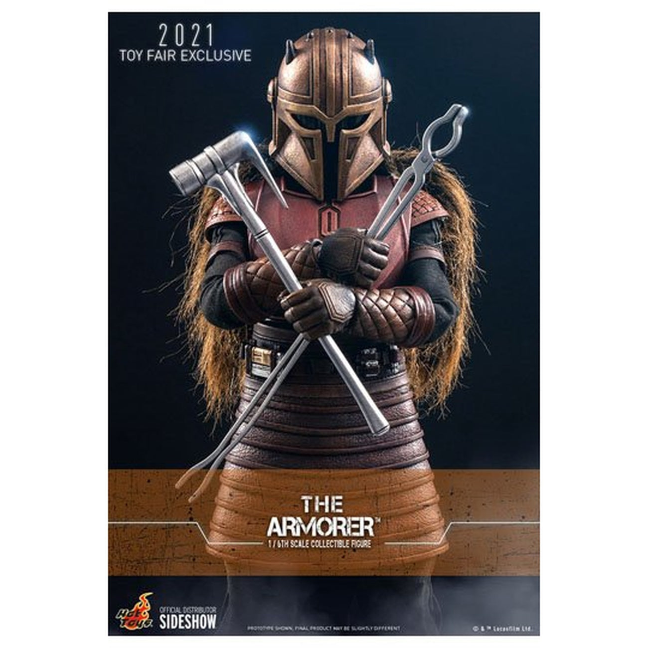 Product image Star Wars The Mandalorian - The Armorer Action Figure 1:6 Toy Fair Exclusive 2021
