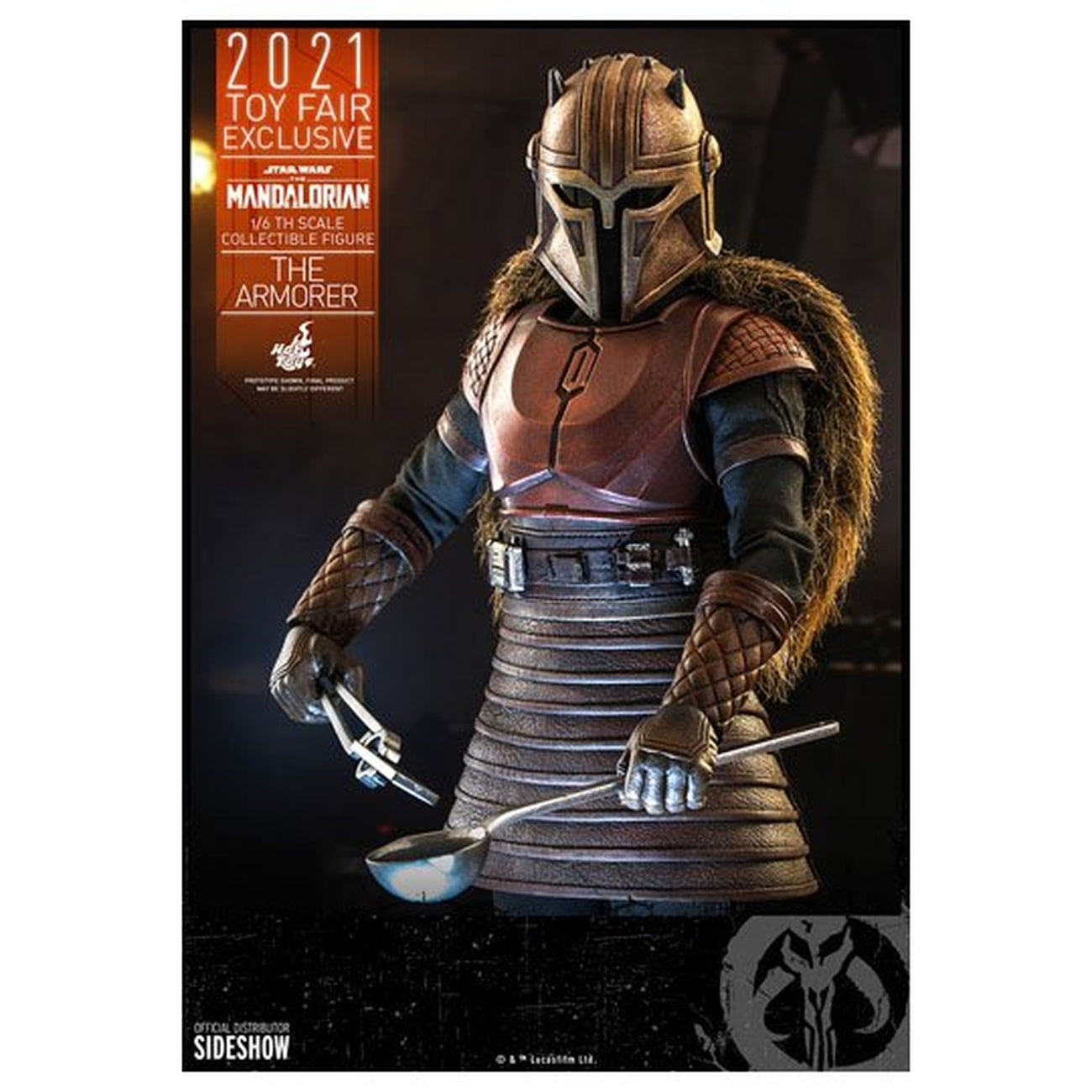 Product image Star Wars The Mandalorian - The Armorer Action Figure 1:6 Toy Fair Exclusive 2021