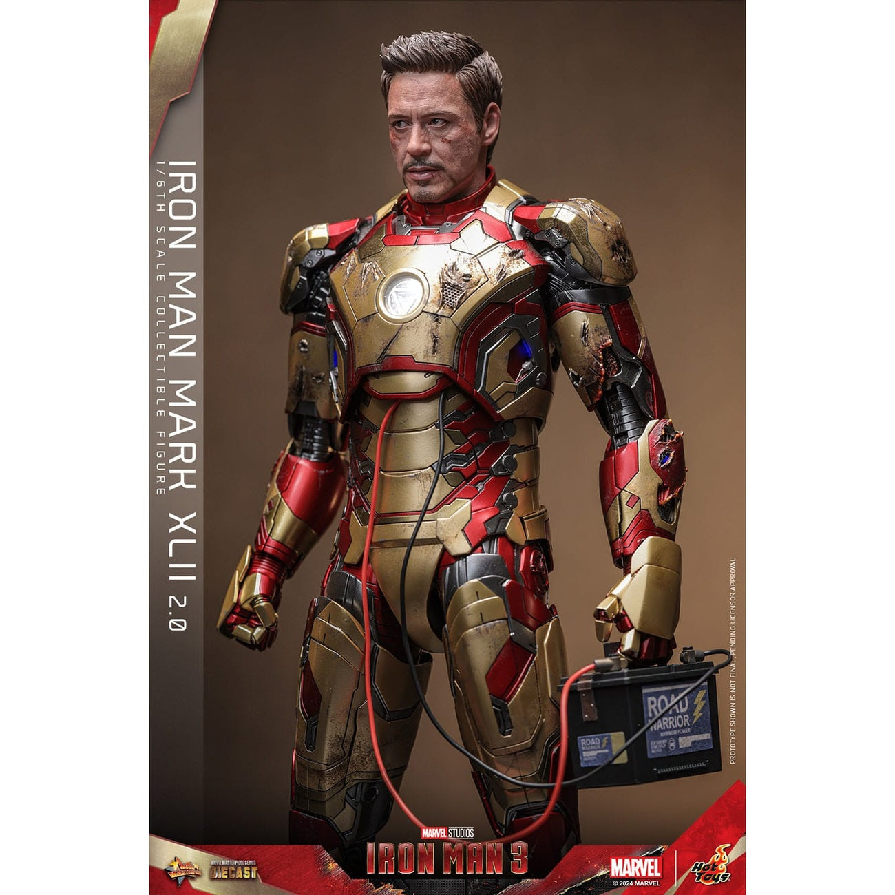 Product image Iron Man 3 - Iron Man Mark XLII Masterpiece Diecast 1:6 Deluxe Action Figure