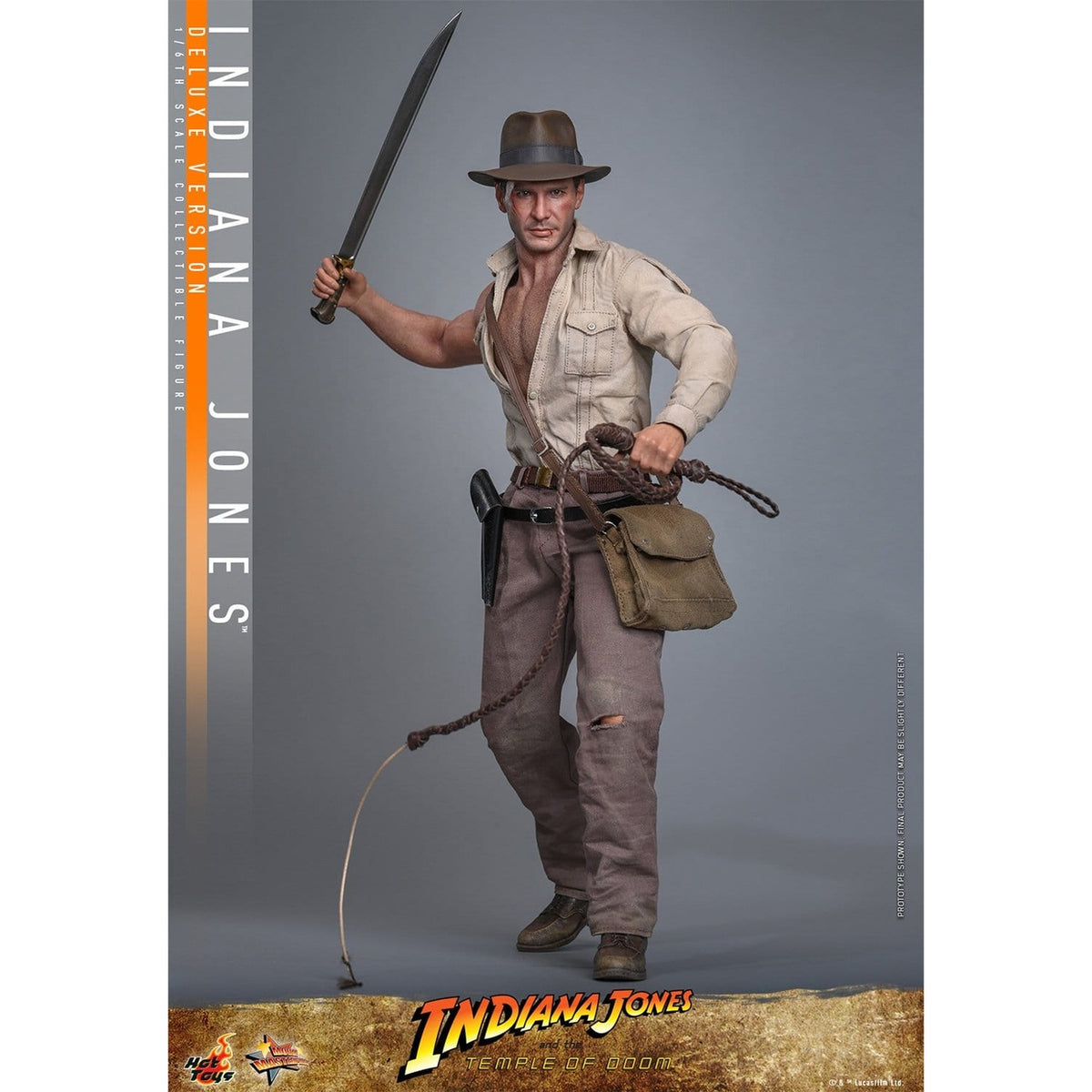 Product image Indiana Jones Masterpiece 1:6 Deluxe Action Figure - Indiana Jones