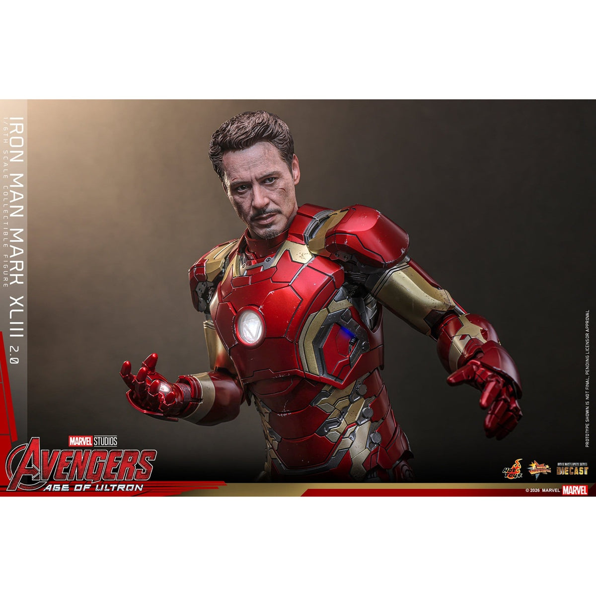 Product image Avengers: Age of Ultron - Iron Man Mark XLIII Masterpiece Diecast 1:6 Action Figure