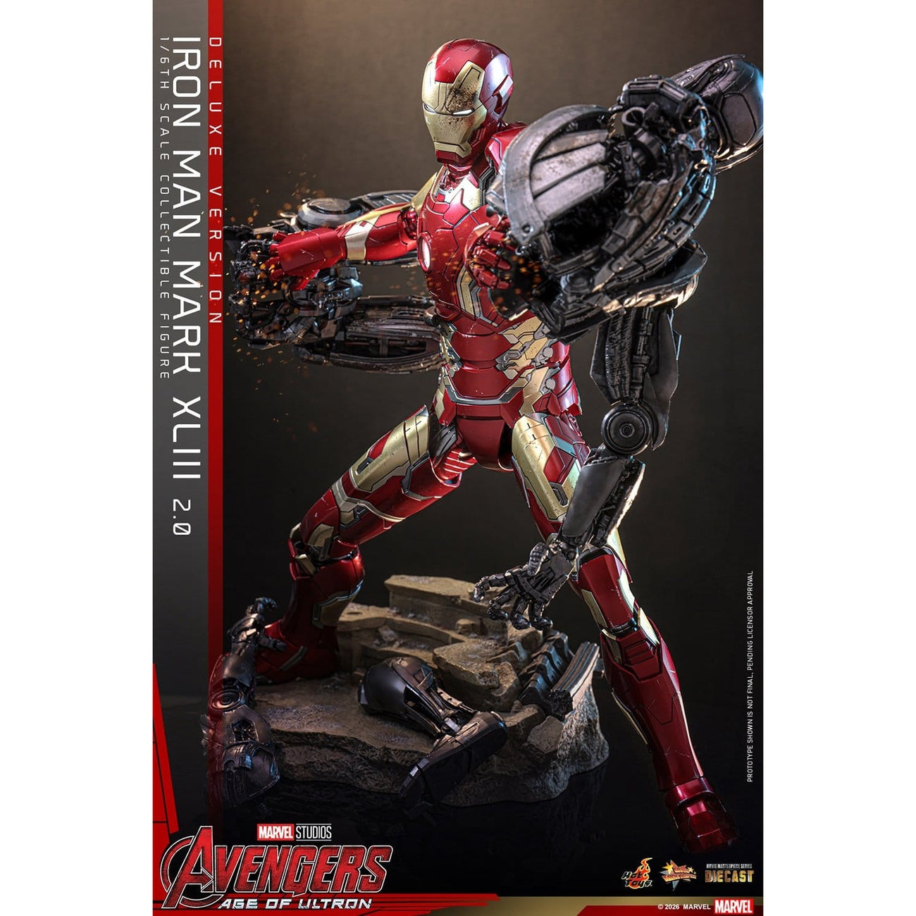 Avengers: Age of Ultron - Iron Man Mark XLIII Masterpiece 1:6