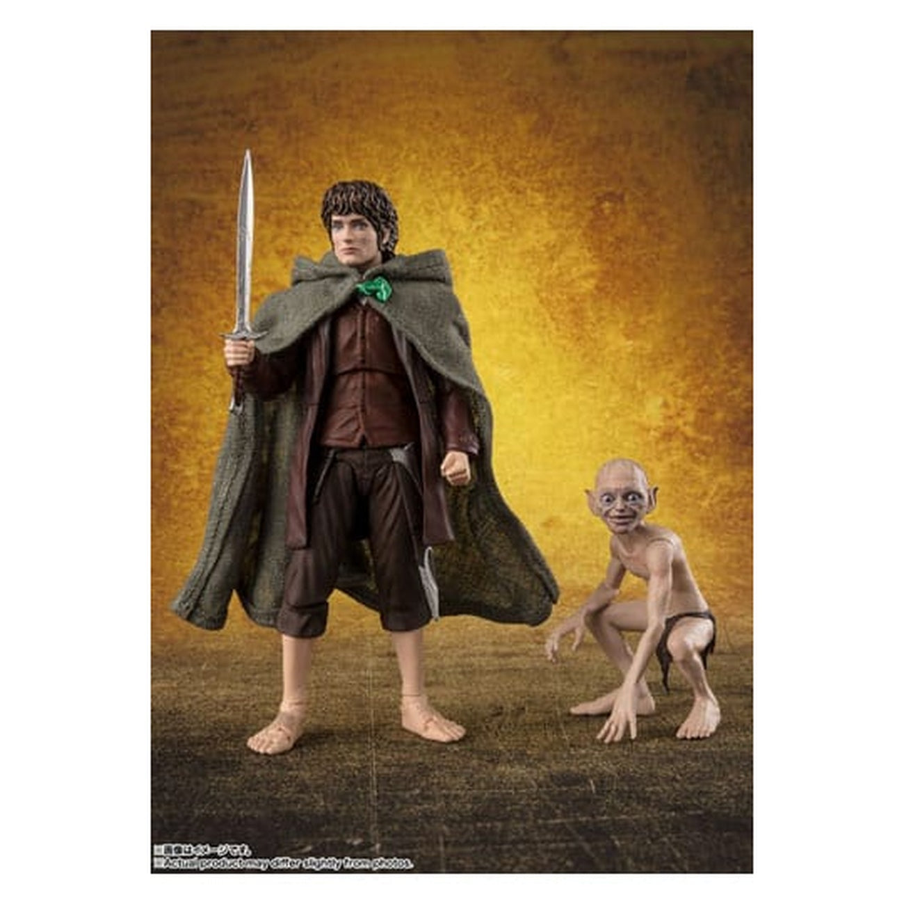 The Lord of the Rings - Frodo Baggins & Gollum S.H. Figuarts