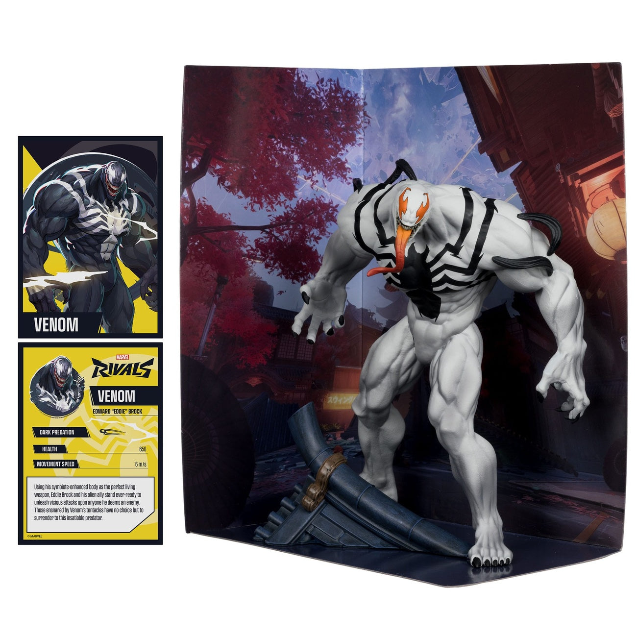 Marvel Rivals - Venom Action Figure 1:6 Red Platinum Edition