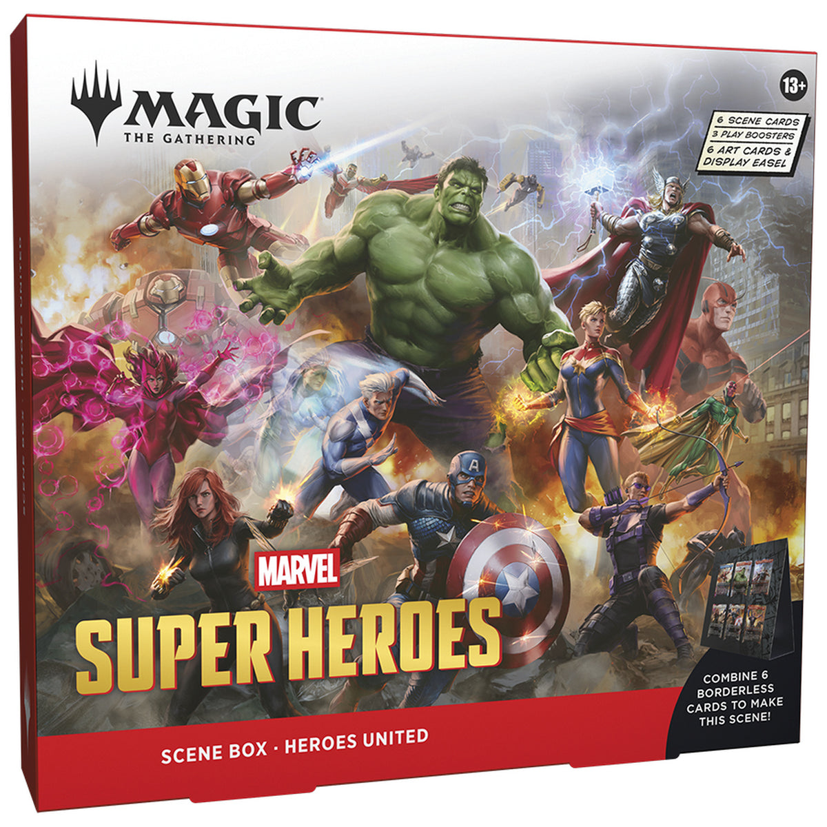 Product image Marvel Super Heroes Scene Box Heroes United English Version - Magic: The Gathering