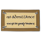 Product image The Lord of the Rings - No Admittance Magnet