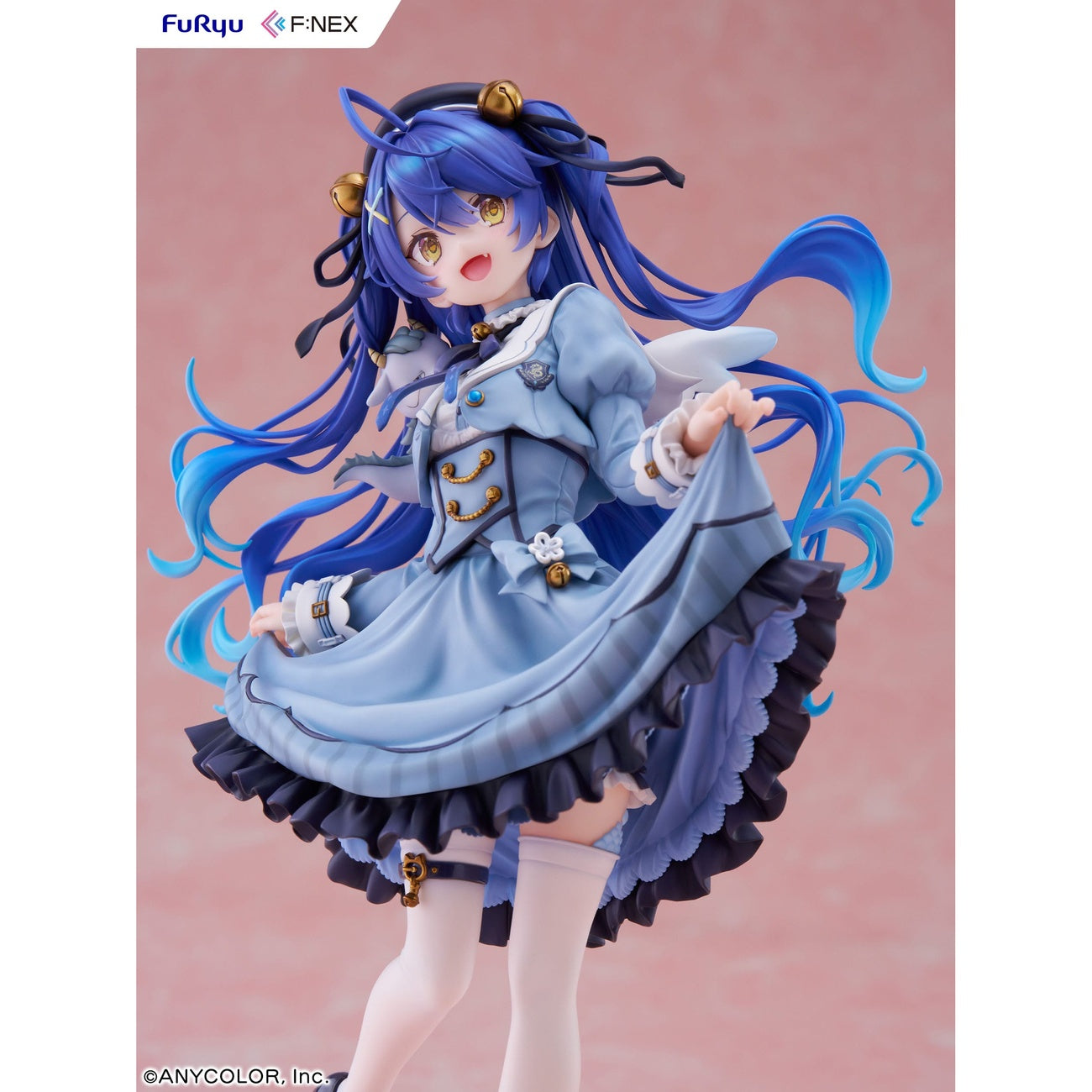 フィギュア　コスプレイヤー　1/24スケール　キット　PVC　2次元彩色　絵画風 Nijisanji F:Nex PVC Statue 1/7 Amamiya Kokoro 24 cm – Elbenwald