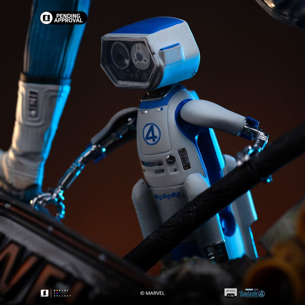 Product image Fantastic Four Art Scale Statue 1/10 Mr. Fantastic and H.E.R.B.I.E 26 cm
