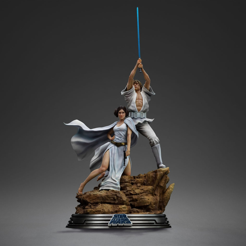 Product image Star Wars Deluxe Art Scale Statue 1/10 Luke and Leia 41 cm