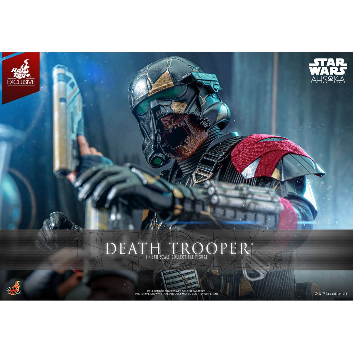 Product image Star Wars: Ahsoka Television Masterpiece 1/6 Death Trooper Action Figure Hot Toys Exclusive 31 cm