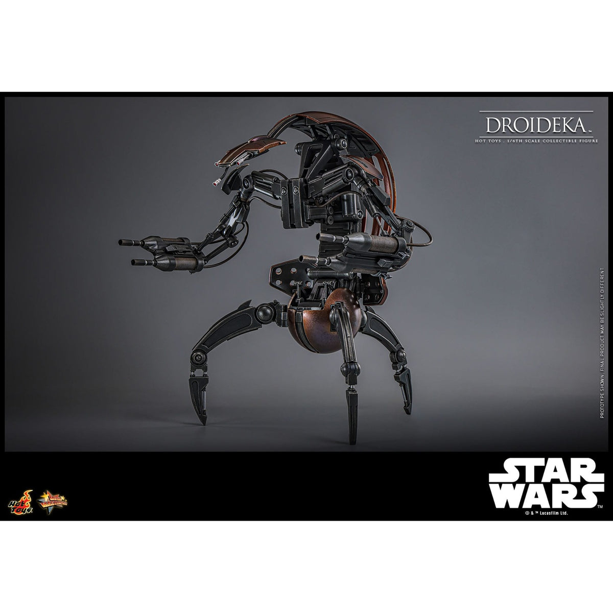 Product image Star Wars Episode I Movie Masterpiece Action Figure 1/6 Droideka 27 cm