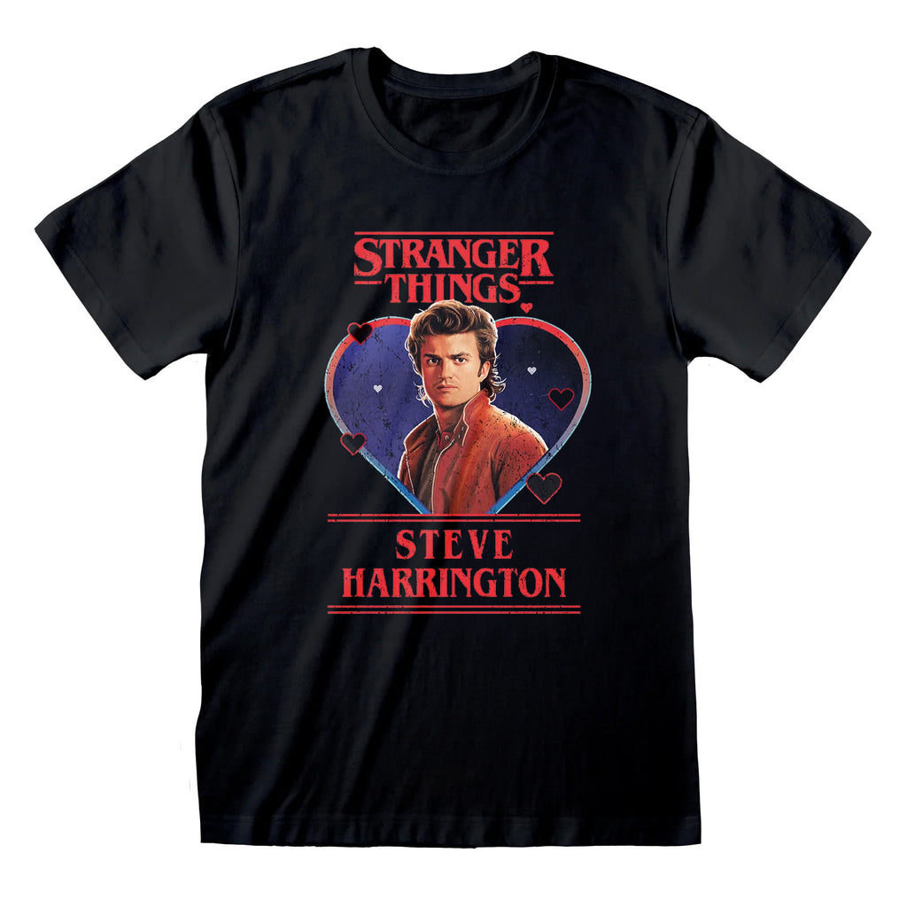 Product image Stranger Things - Steve Love T-Shirt black