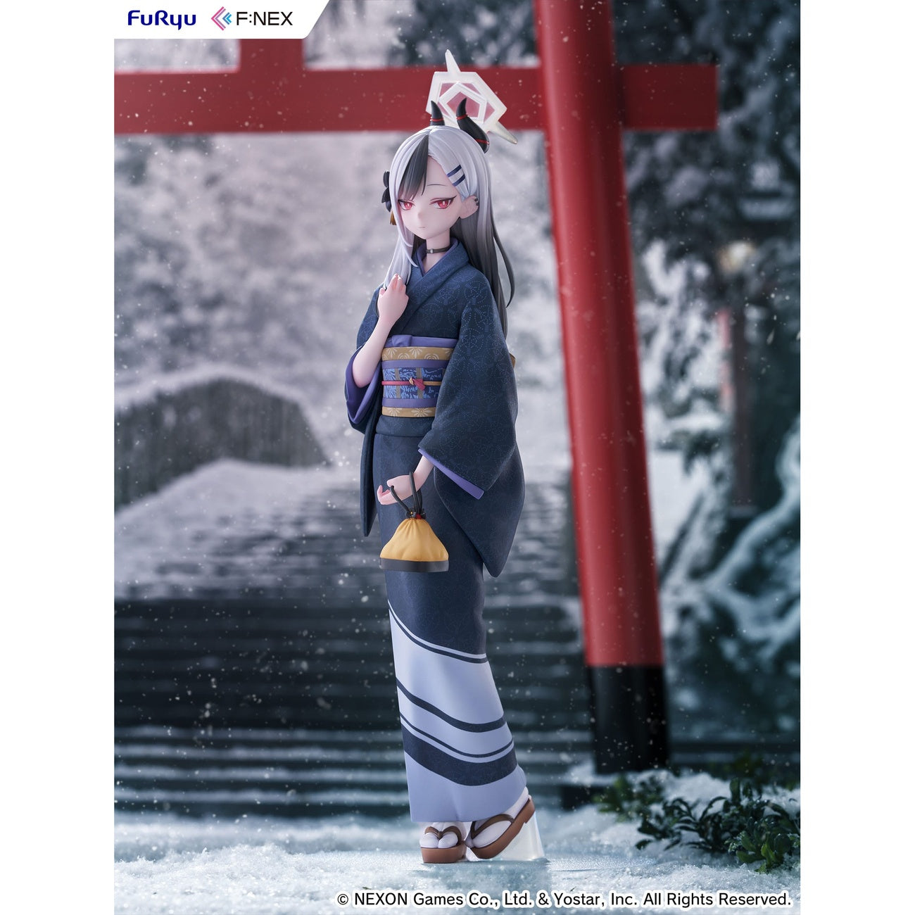 Blue Archive F:Nex PVC Statue 1/7 Kayoko (New Year) 27 cm – Elbenwald