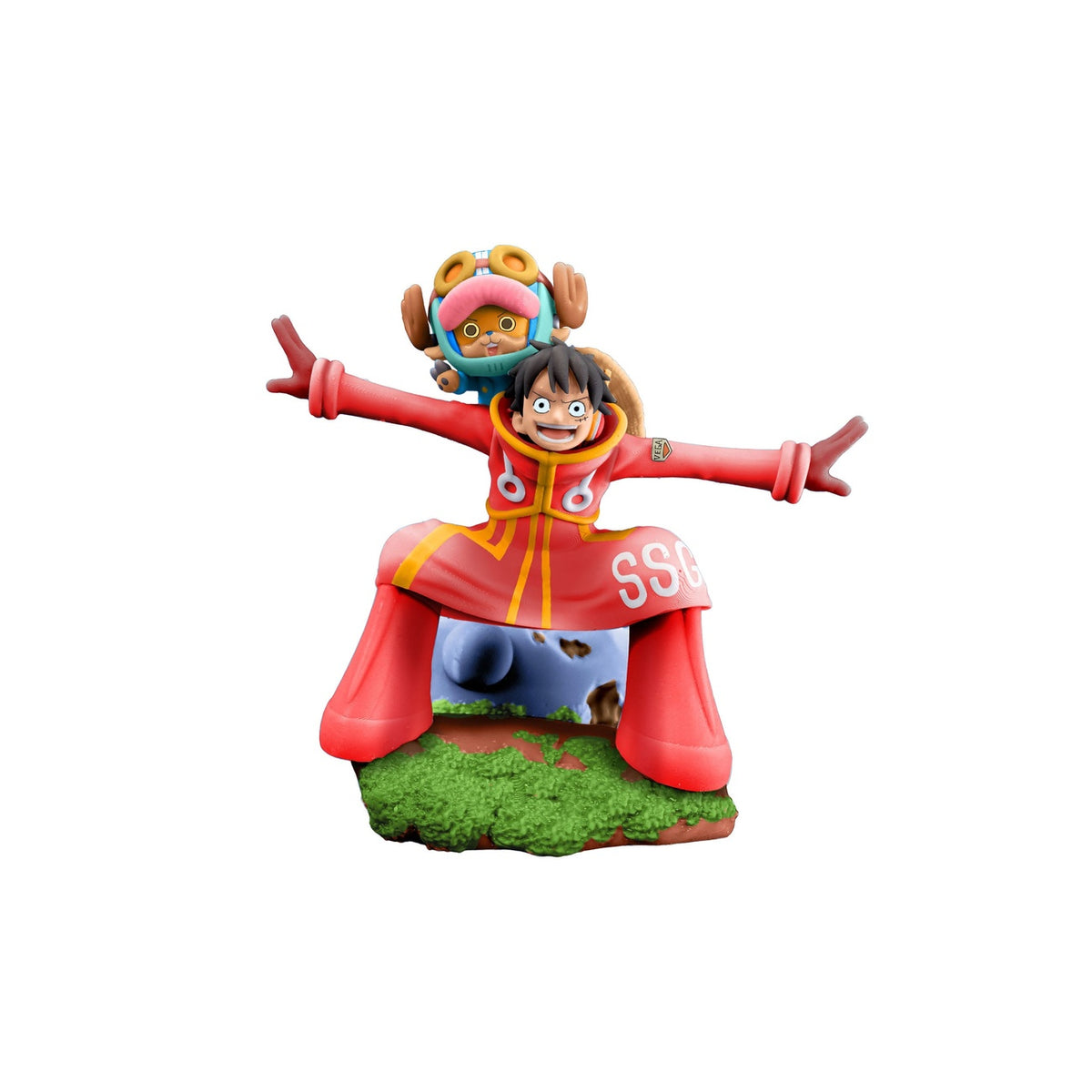 Product image One Piece Petitrama PVC Mini Statue Logbox Re Birth Egghead Set 9 cm