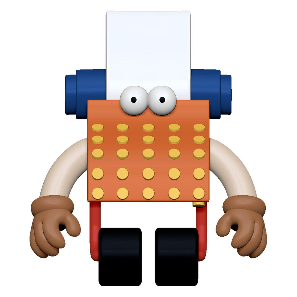 Product image Sesame Street ReAction Action Figure Wave 06 Typewriter Guy 10 cm