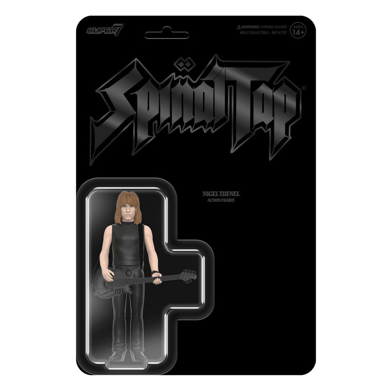 Product image Spinal Tap ReAction Action Figure Wave 02 Nigel Tufnel (None More Black) 10 cm