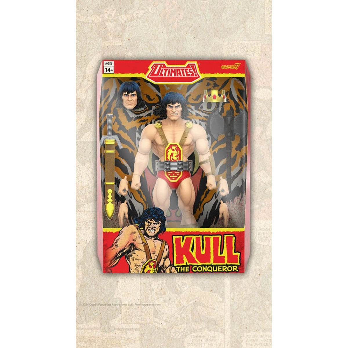 Product image Conan the Barbarian Ultimates Action Figure Kull The Conqueror 18 cm
