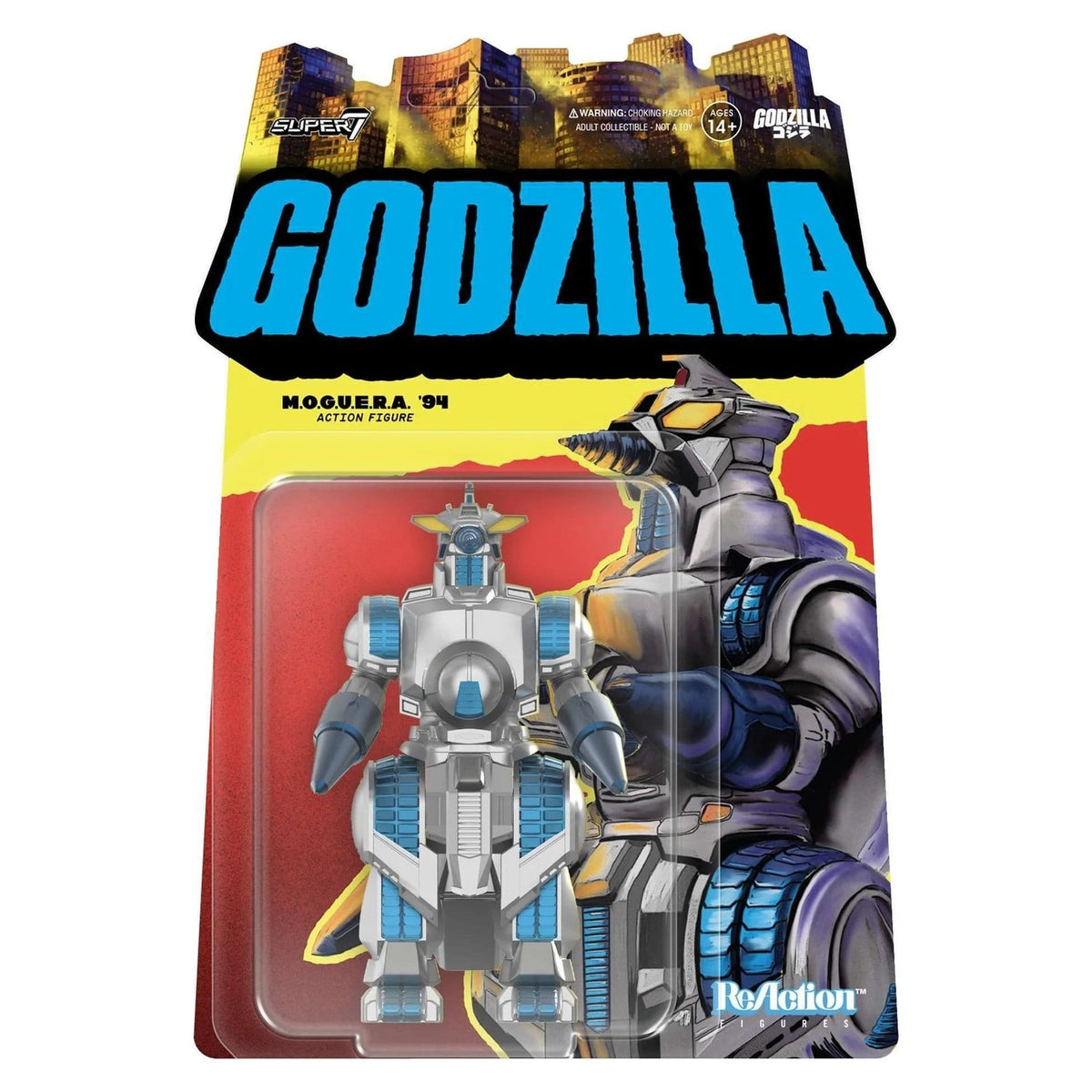 Product image Godzilla Toho ReAction Action Figure M.O.G.U.E.R.A. 10 cm