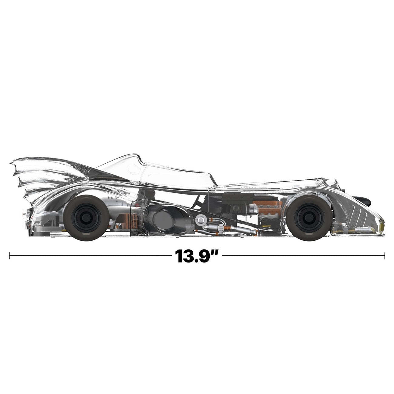 Product image Batman 1989 Super Cyborg Vehicle Batmobile 1989 (Clear) 35 cm