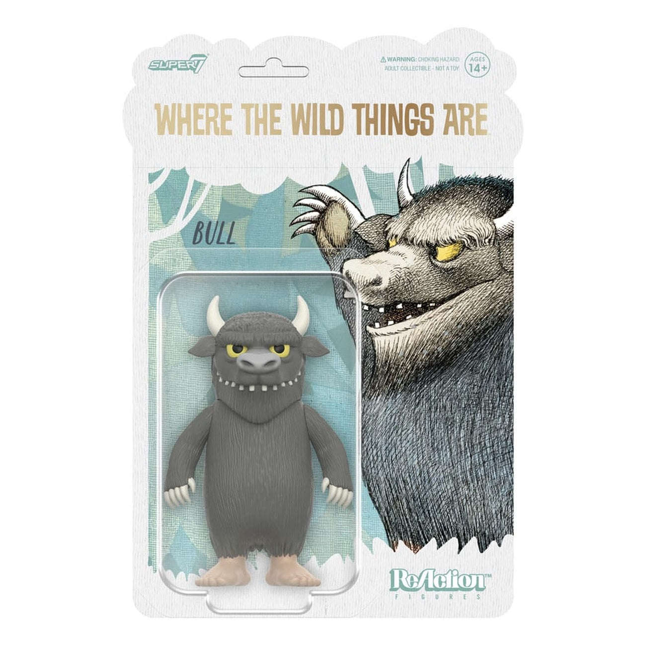 Where The Wild Things Are ReAction Action Figure Wave 01 Bull