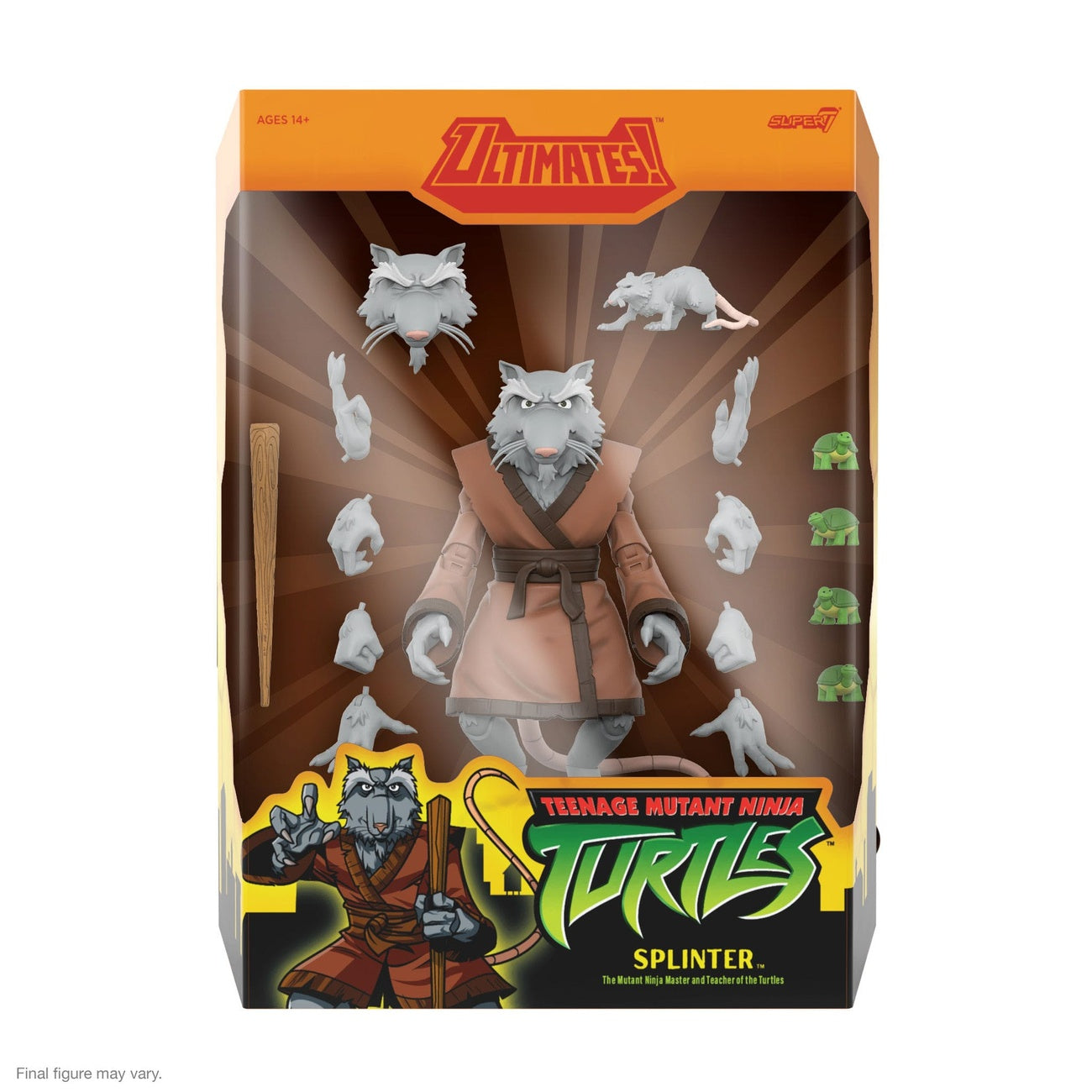 Product image Teenage Mutant Ninja Turtles Ultimates Action Figure Wave 13 Splinter 18 cm