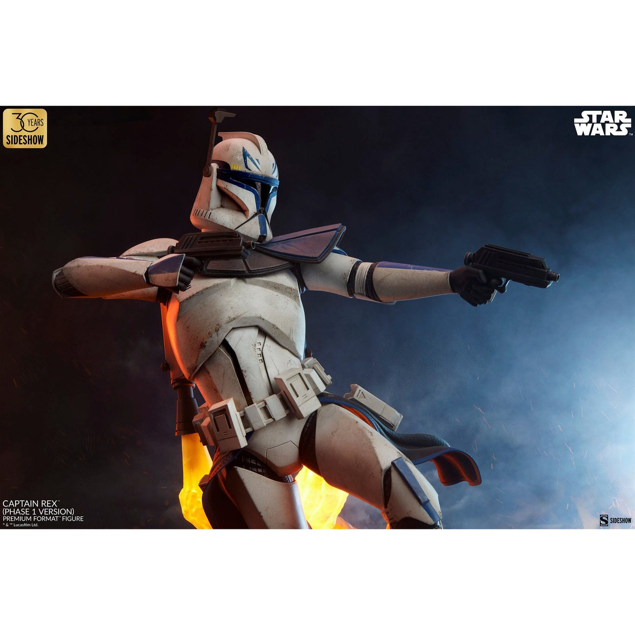 Star Wars Premium Format Figure Captain Rex (Phase 1 Version