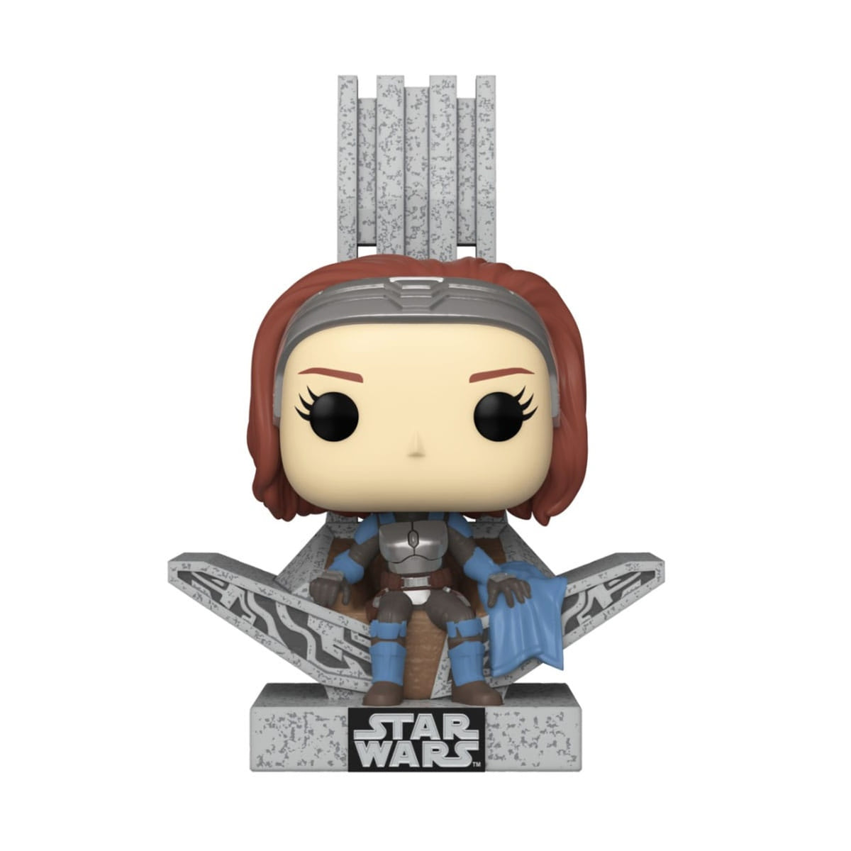 Product image Star Wars: The Mandalorian POP! Deluxe Vinyl Figure Bo-Katan w/ Throne 9 cm