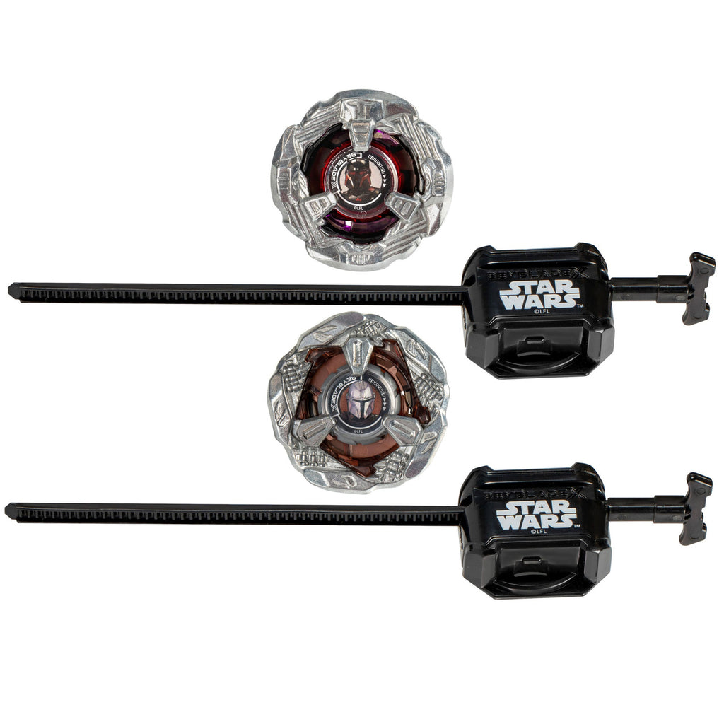 Product image Beyblade X and Star Wars Collab The Mandalorian 3-60F vs. Moff Gideon 3-80N