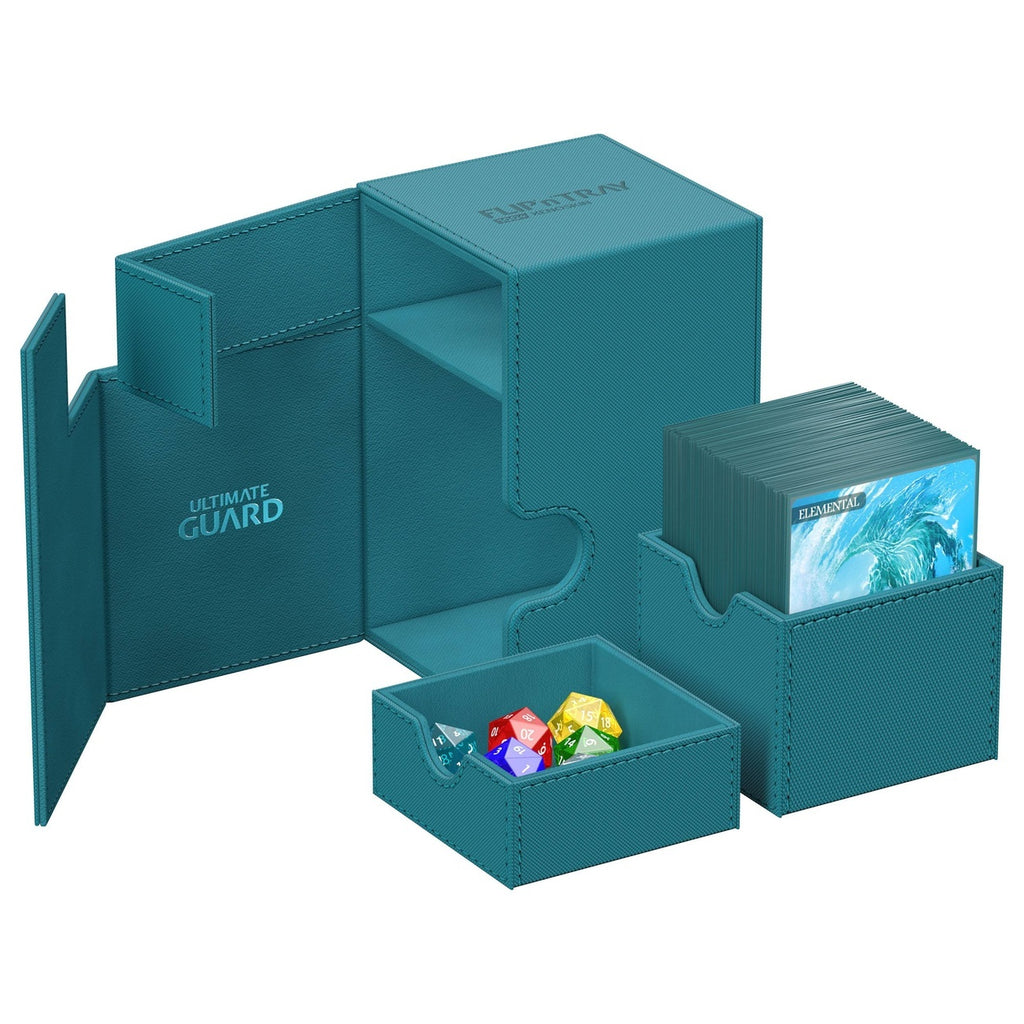 Product image Ultimate Guard Flip'n'Tray 100+ Xenoskin - Petrol