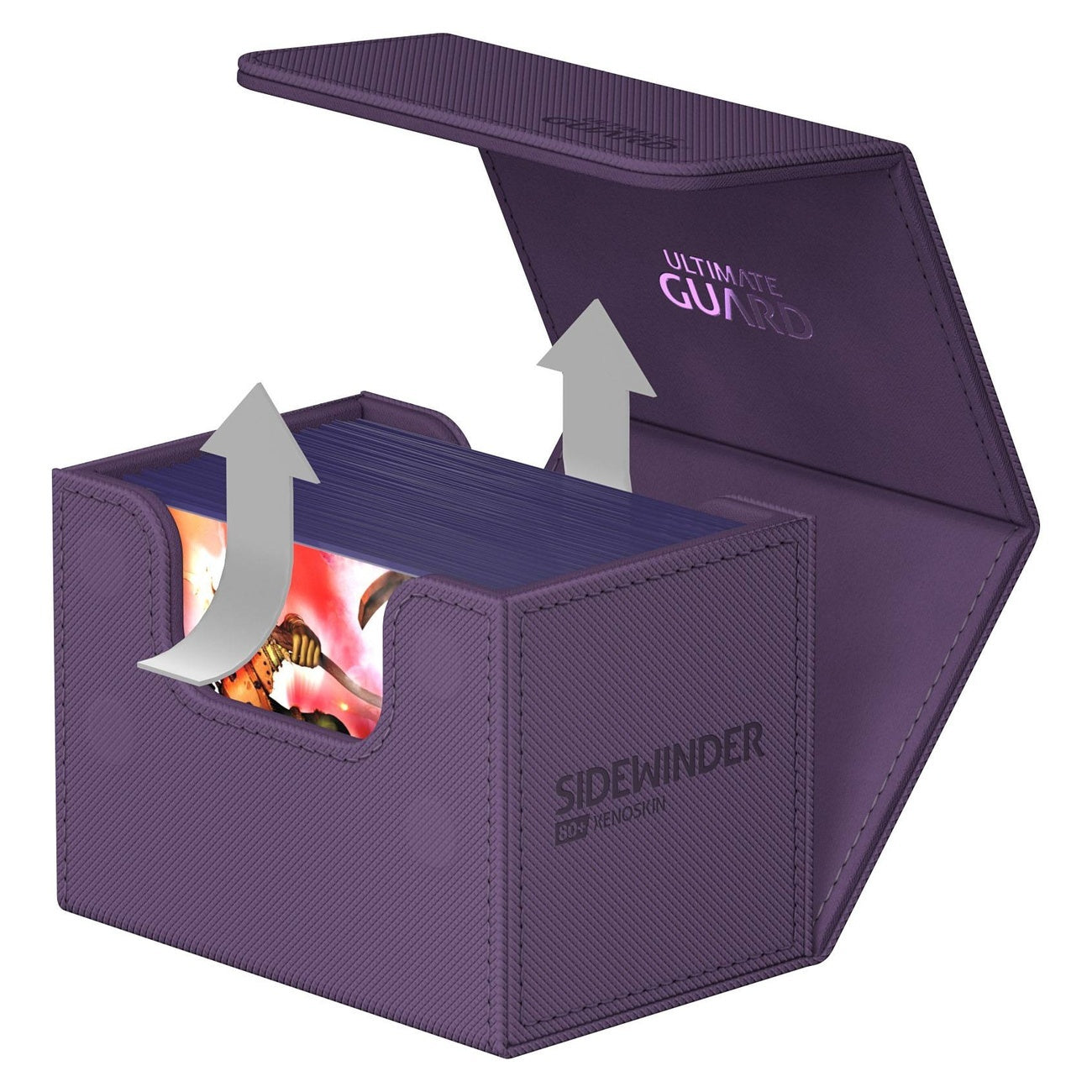 Ultimate Guard Sidewinder 80+ Xenoskin – Purple – Elbenwald