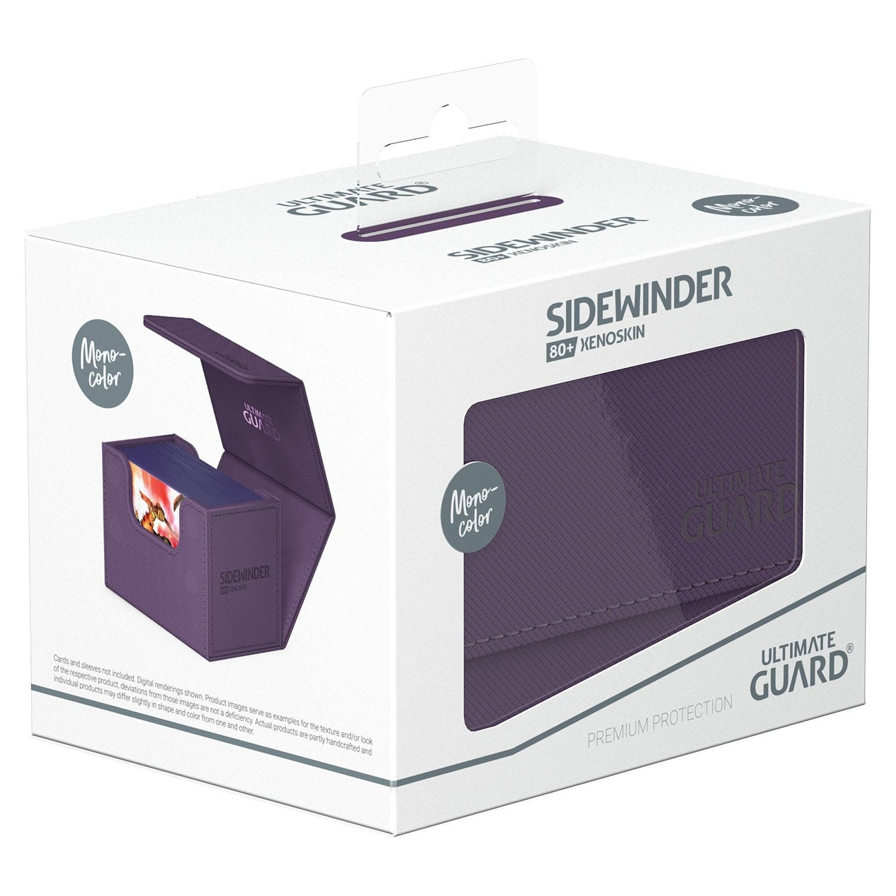Ultimate Guard Sidewinder 80+ Xenoskin – Purple – Elbenwald