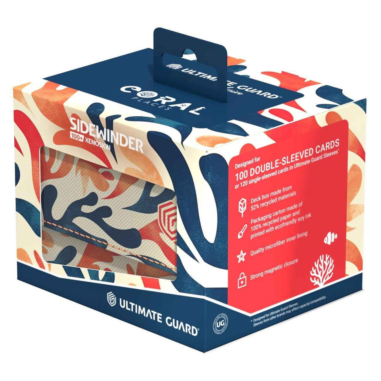 Product image Ultimate Guard Sidewinder 100+ Xenoskin 2025 Exclusive "Coral Places" - Mellow Sea