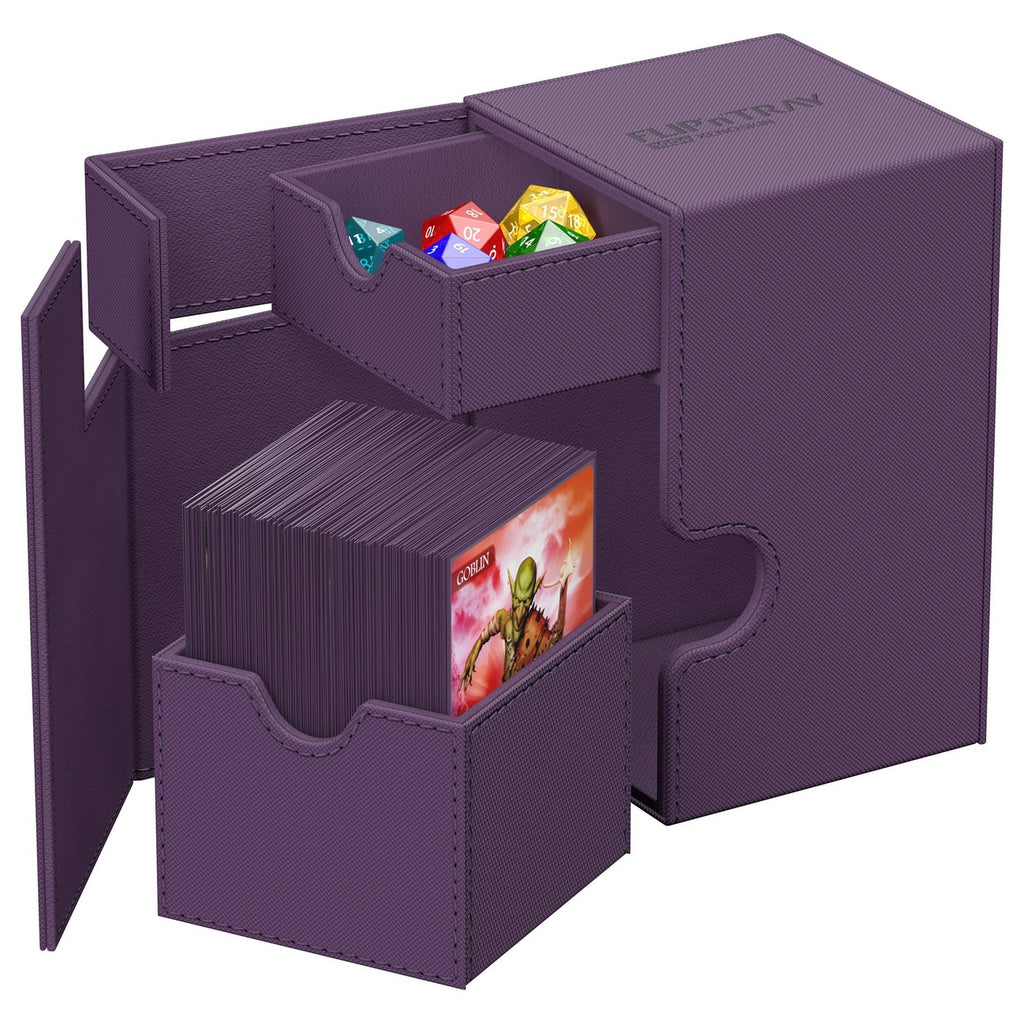 Product image Ultimate Guard Flip'n'Tray 100+ Xenoskin – Purple
