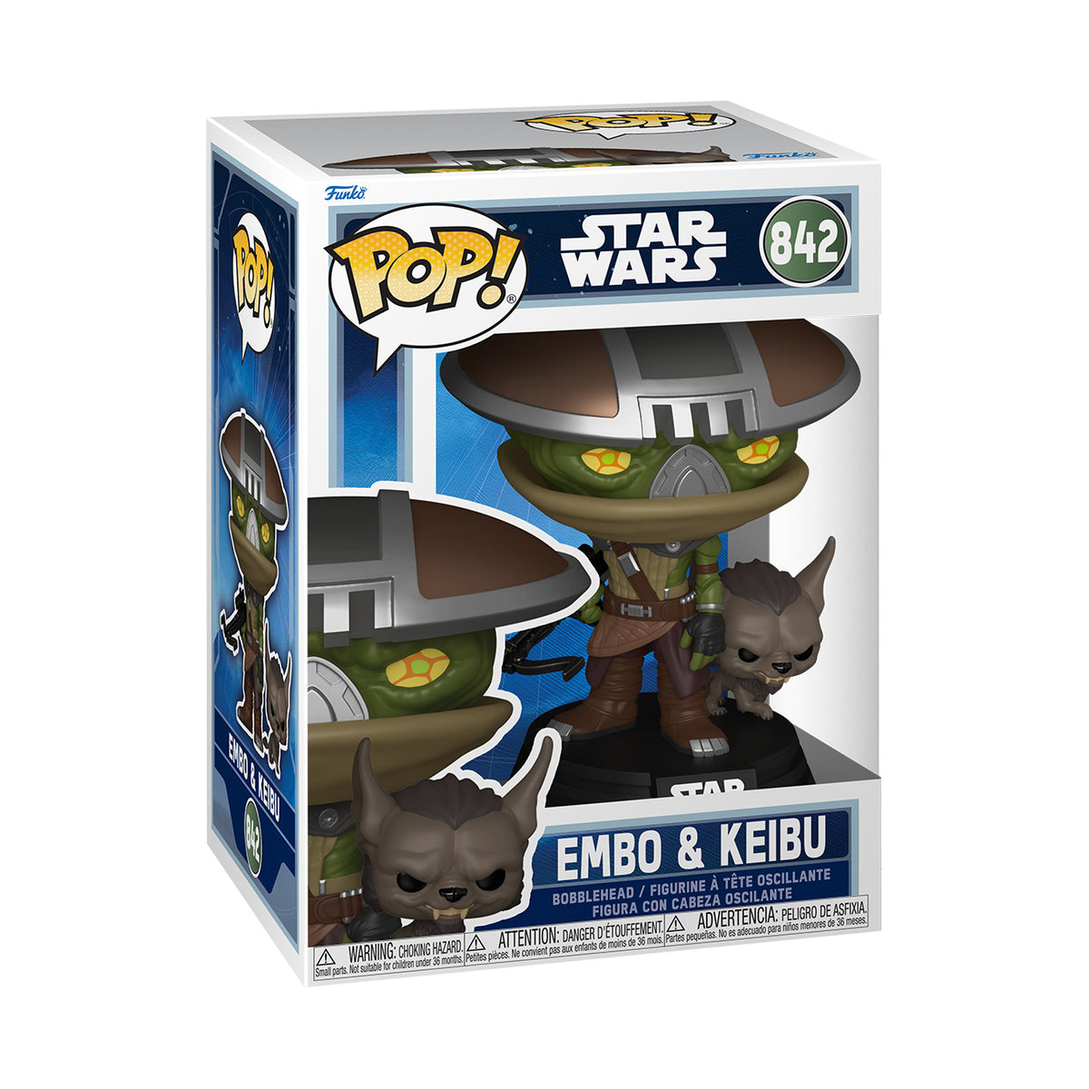 Product image Buddy Embo and Keibu Funko Pop Bobble-Head Figure - Star Wars