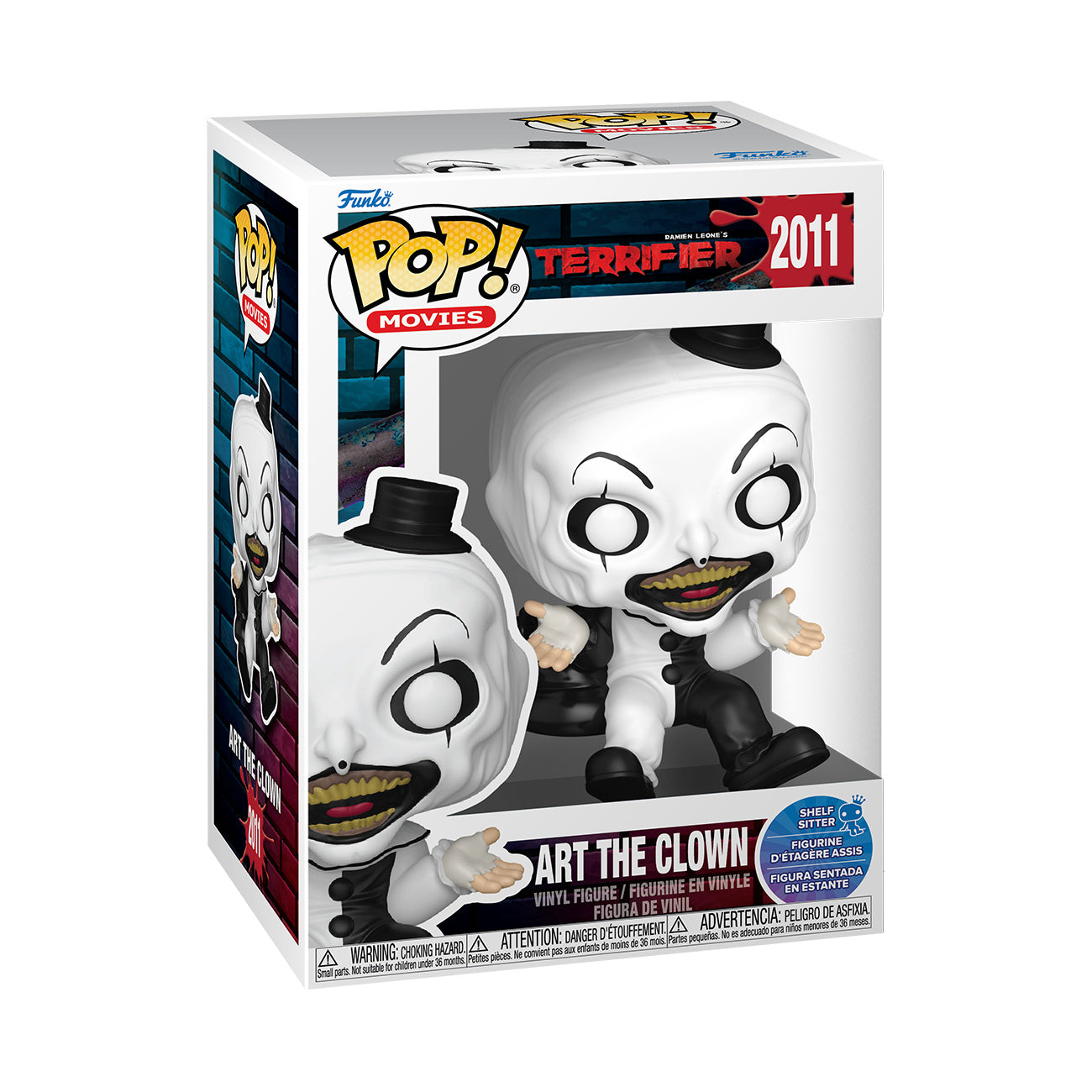 Product image Terrifier - Art the Clown (Shelf Sitter) Funko Pop Figure
