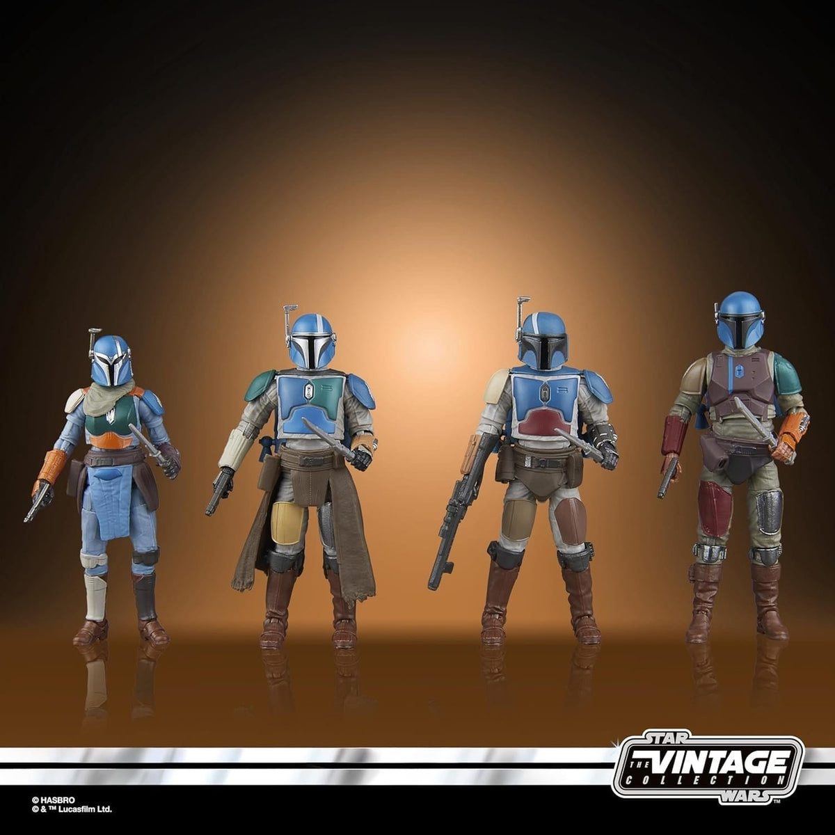 Product image Star Wars The Mandalorian Vintage Collection Action Figure 4-Pack Mandalorian Shriek-Hawk 10 cm