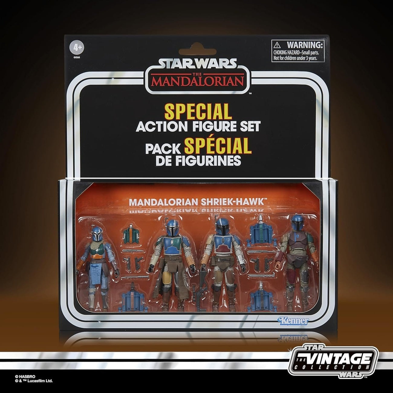 Product image Star Wars The Mandalorian Vintage Collection Action Figure 4-Pack Mandalorian Shriek-Hawk 10 cm