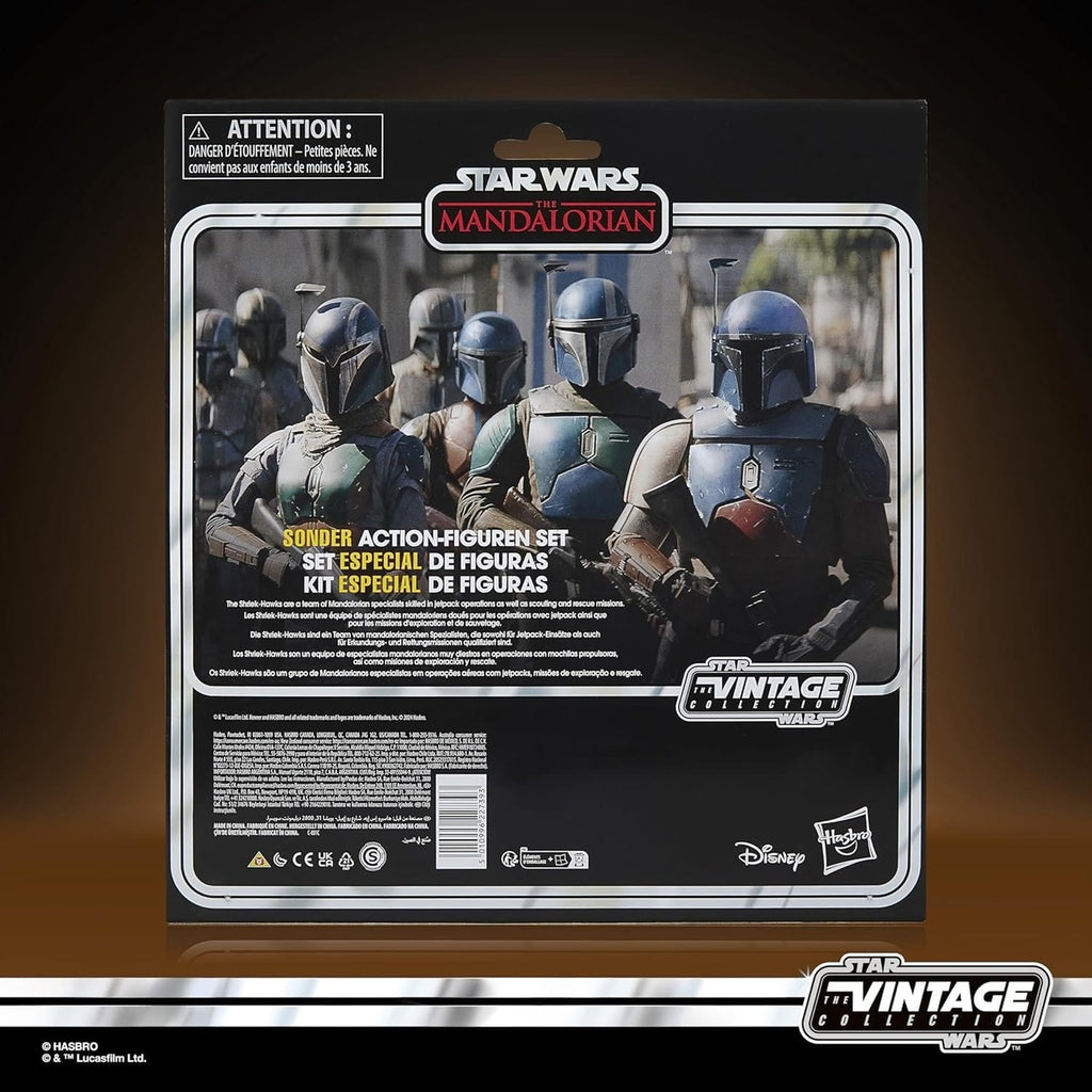 Product image Star Wars The Mandalorian Vintage Collection Action Figure 4-Pack Mandalorian Shriek-Hawk 10 cm