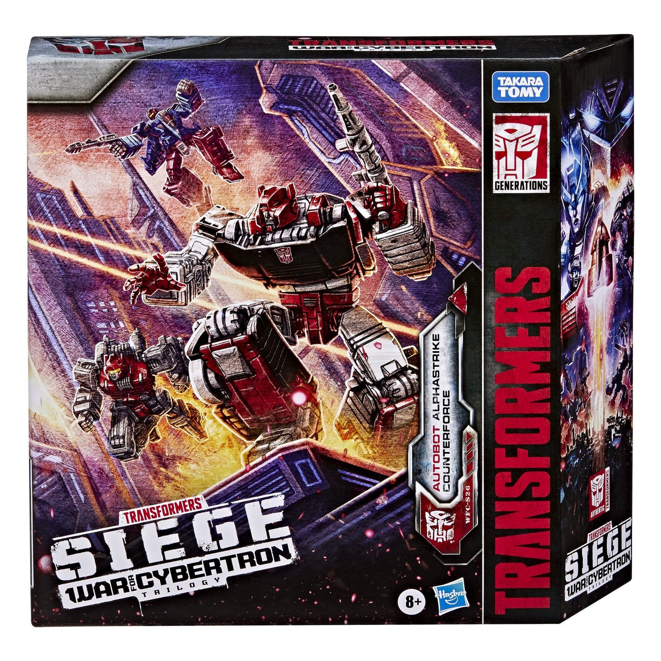 Product image Transformers Generations War for Cybertron: Siege Action Figure 3-Pack Autobot Alphastrike Counterforce