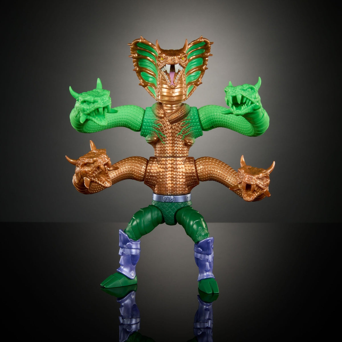 Product image MOTU x TMNT: Turtles of Grayskull Deluxe Action Figure King Hiss 14 cm