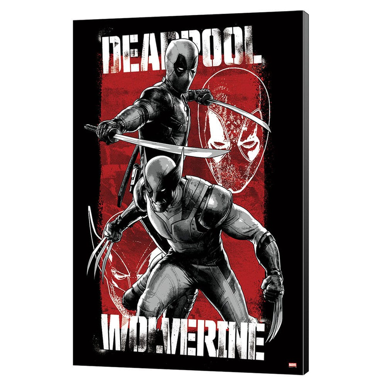 Product image Marvel Wooden Print Deadpool & Wolverine 03 Maximum Effort 35 x 50 cm