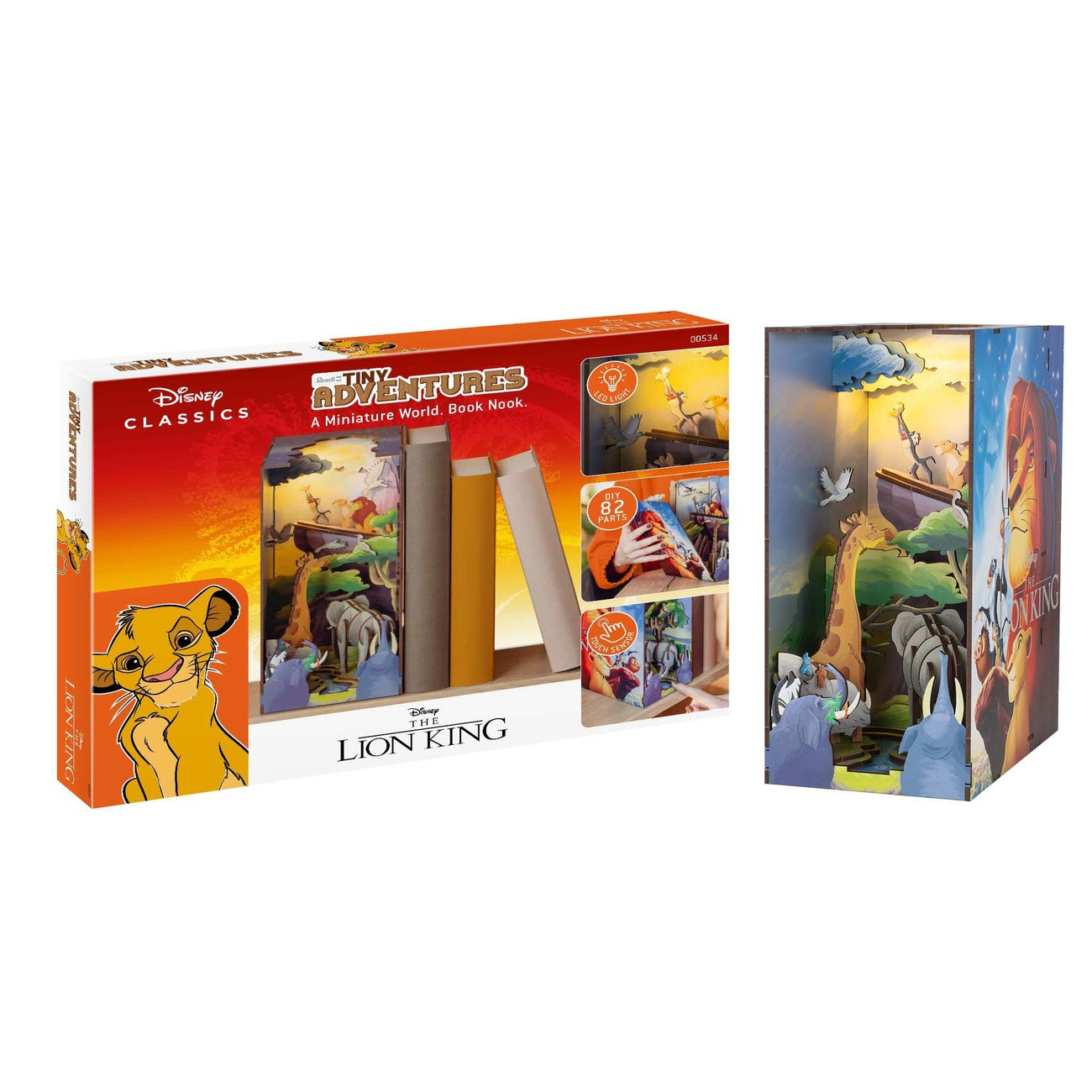 Product image Disney Tiny Adventures Book Nook Mini Diorama The Lion King 23 cm