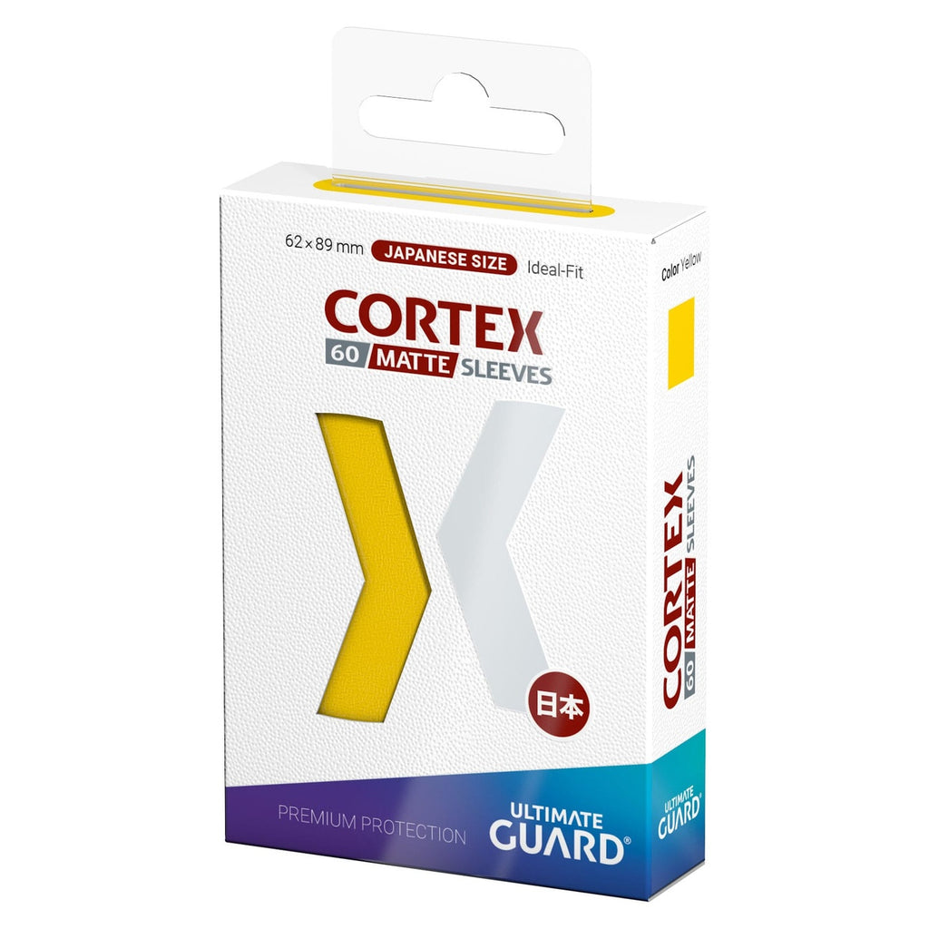 Product image Ultimate Guard Cortex Sleeves Matte Japanese Size (60) - Yellow